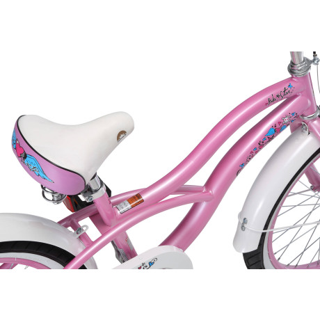 BikeStar Cruiser kinderfiets 20 inch roze afbeelding2 - 1