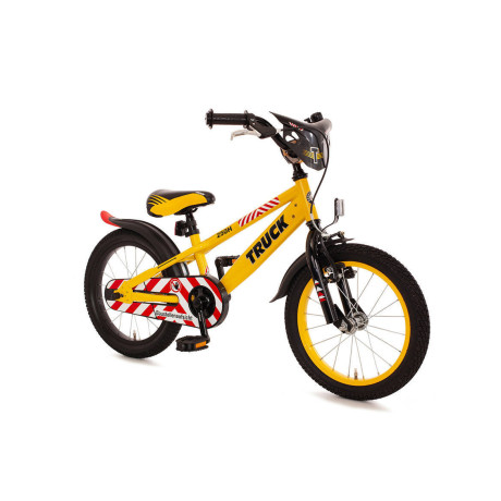 Bachtenkirch Truck kinderfiets 14 inch geel afbeelding2 - 1