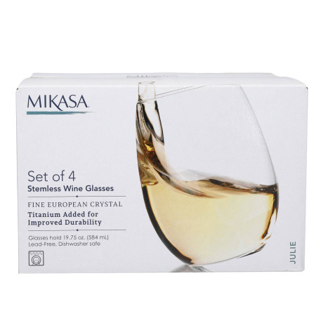 Mikasa Julie waterglas (561 ml) (set van 4) afbeelding2 - 1