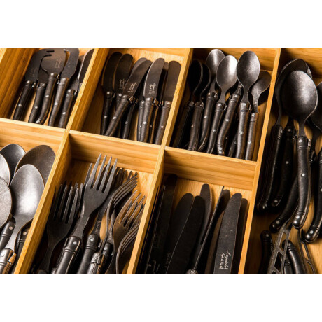 Laguiole Style de Vie Kaasmessenset Black Stonewash afbeelding2 - 1