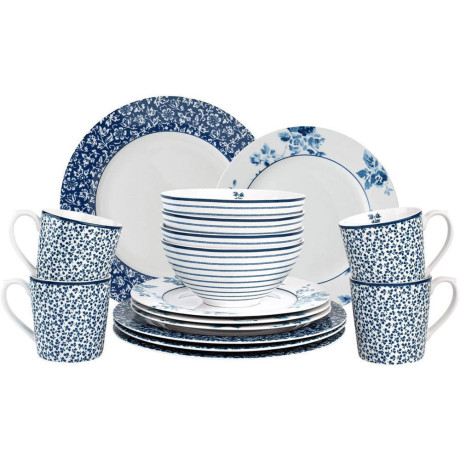 Laura Ashley dinerset Blueprint Collectables (16-delig) afbeelding2 - 1