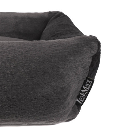 Lex&Max Nicosia fleece - Hondenmand - L100x80cm - Grijs afbeelding2 - 1
