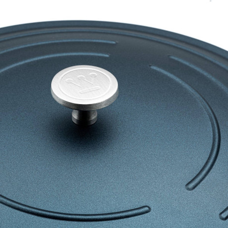 Westinghouse Pannenset Performance (Wokpan + Grillpan) ø 28 cm - Blauw - Inductie en alle andere warmtebronnen afbeelding2 - 1