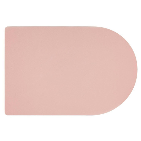 Jay Hill Placemats - Vegan leer - Grijs / Roze - Bread - dubbelzijdig - 44 x 30 cm - 4 Stuks afbeelding2 - 1