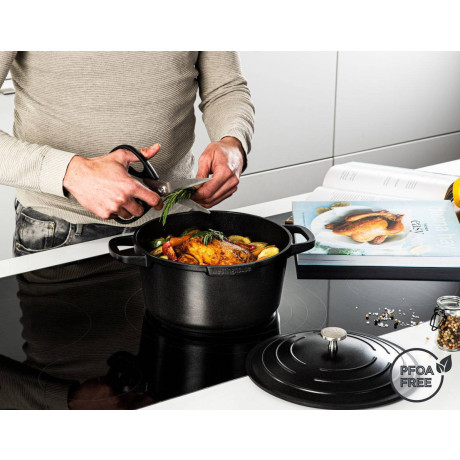 Westinghouse Braadpan Performance - Blissful Black - ø 24 cm / 4.5 liter afbeelding2 - 1