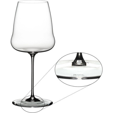 Riedel Witte Wijnglas Winewings - Chardonnay afbeelding2 - 1