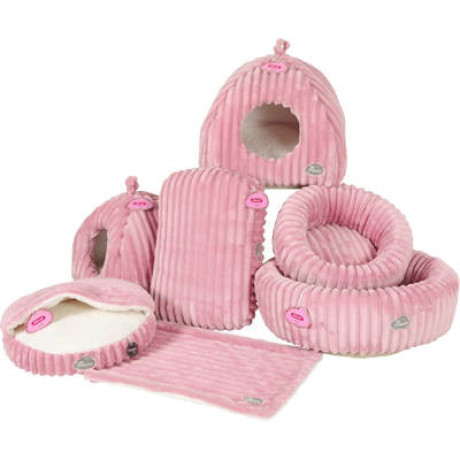 Zolux kattenmand Iglo Naomi Roze 41X41X40 cm afbeelding2 - 1