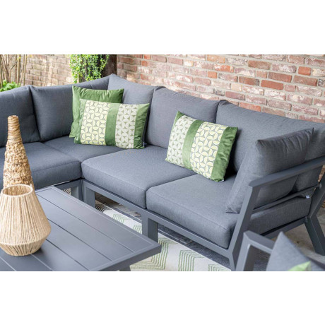 Garden Impressions Garden Impressions Sasha lounge set 4-dlg - carbon black/ zwart afbeelding2 - 1