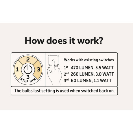 Calex Calex LED Lamp - E27 - 3 Staps Dimmer - ST64 - Goud - 5.5W afbeelding2 - 1