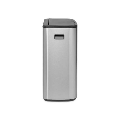 Brabantia Bo Touch Bin afvalemmer 60L met kunststof binnenemmer - Matt Steel Fingerprint Proof afbeelding2 - 1