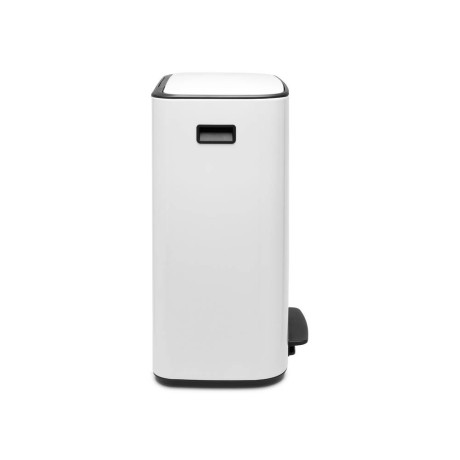 Brabantia Bo pedaalemmer 60L met kunststof binnenemmer - White afbeelding2 - 1