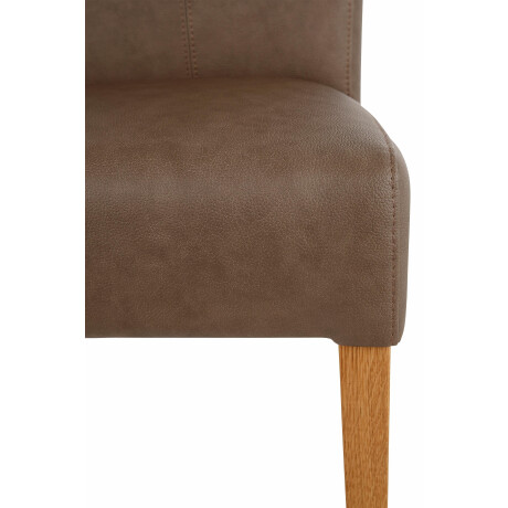 Home affaire Eetkamerstoel Queen Polsterstoel BESTSELLER verschillende type bekleding, massief houten onderstel (set) afbeelding2 - 1