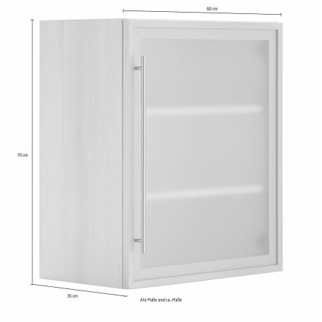 OPTIFIT Hangend kastje met glasdeur , breedte 60 cm afbeelding2 - 1