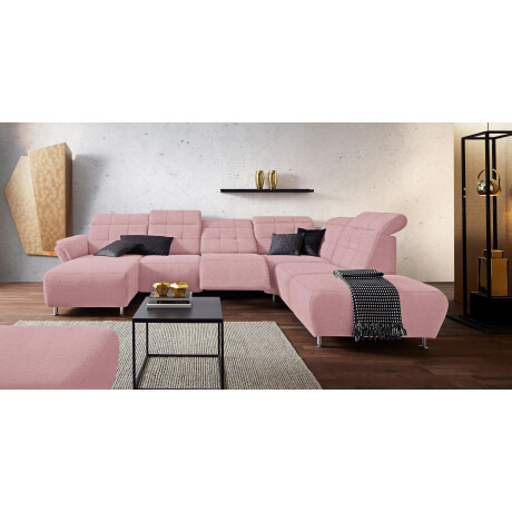 Places of Style Zithoek Manhattan U-vorm bank met elektrische relaxfunctie, verstelbare armleuningen afbeelding2 - 1