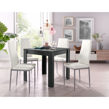 INOSIGN Eettafel Lynn van houtmateriaal, breedte 80 cm afbeelding2 - 1