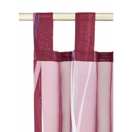 my home Gordijn Dimona set van 2, voile, polyester, golven (2 stuks) afbeelding2 - 1
