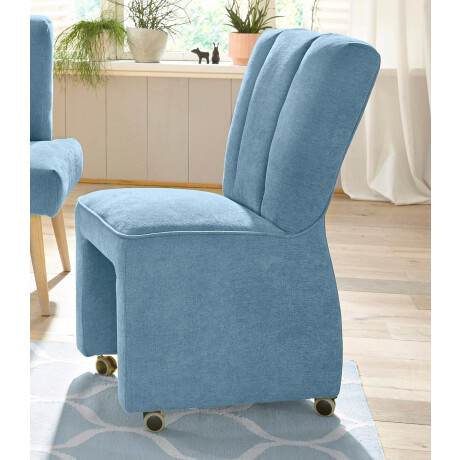 exxpo - sofa fashion Fauteuil Costa, loungestoel, hoge rugleuningstoel, op wielen, comfortabele zithoogte 53cm afbeelding2 - 1