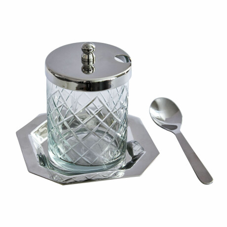 Glazen potje Mornais afbeelding2 - 1