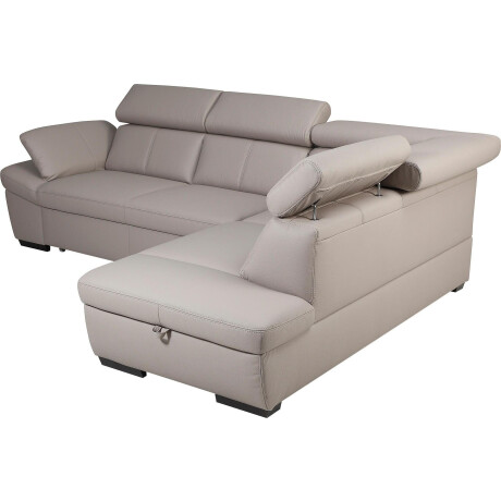 exxpo - sofa fashion Hoekbank Salerno, klassieke moderne functionele bank, hoog zitcomfort, L-vorm inclusief verstelbare hoofdsteun en armleuning, naar keuze met slaapfunctie afbeelding2 - 1