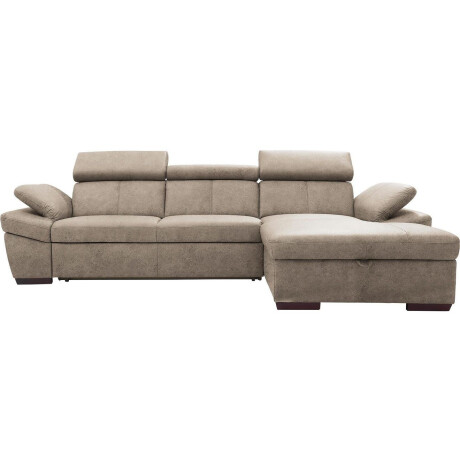 exxpo - sofa fashion Hoekbank Salerno, klassieke moderne functionele bank, hoog zitcomfort, L-vorm inclusief verstelbare hoofdsteun en armleuning, naar keuze met slaapfunctie afbeelding2 - 1