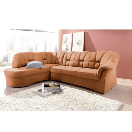 DOMO collection Hoekbank Papenburg, tijdloze rugsteppingen, elegante armleuning, L-vorm afbeelding2 - 1