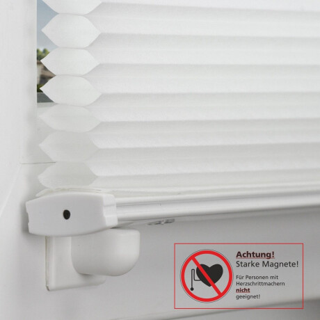 Liedeco Magneetsnapper Afrolgeleiding voor aluminium-jaloezieën (set, 2 stuks) afbeelding2 - 1