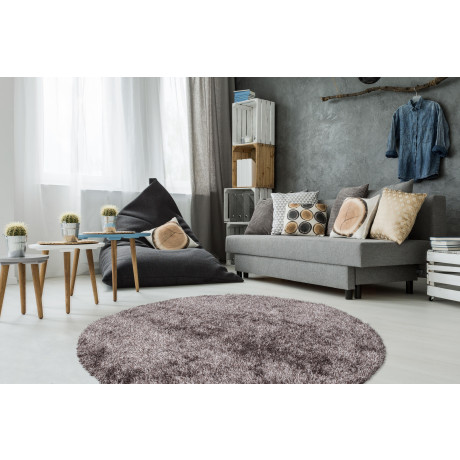 Kayoom Hoogpolig vloerkleed Diamond 700 zachte microvezel, lange pool, shaggy, mêlee, woonkamer afbeelding2 - 1