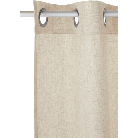 my home Gordijn Rudy Halftransparant, linnenlook, polyester, lengtestrepen (1 stuk) afbeelding2 - 1