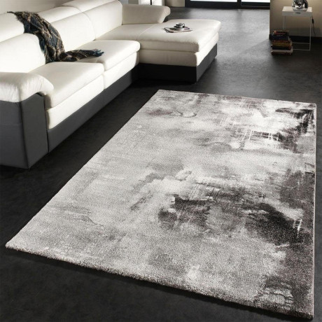 Paco Home Vloerkleed Canvas 754 Korte pool, modern design, met Arizona linnen-look afbeelding2 - 1