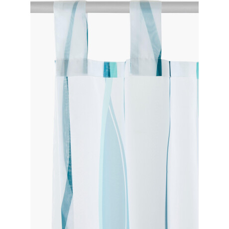 my home Gordijn Dimona set van 2, voile, polyester, golven (2 stuks) afbeelding2 - 1