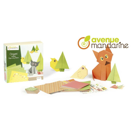 Avenue Mandarine Knutseldoos Origami Initiation afbeelding2 - 1