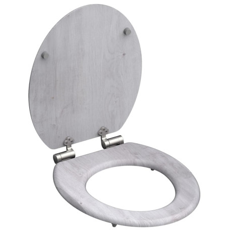 SCHÜTTE Toiletbril met soft-close LIGHT WOOD MDF afbeelding2 - 1