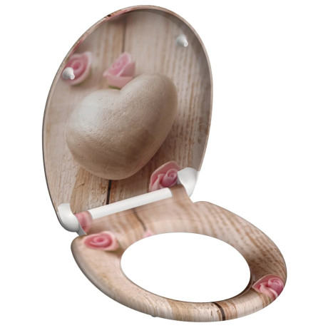 SCHÜTTE Toiletbril met soft-close ROMANTIC duroplast met print afbeelding2 - 1