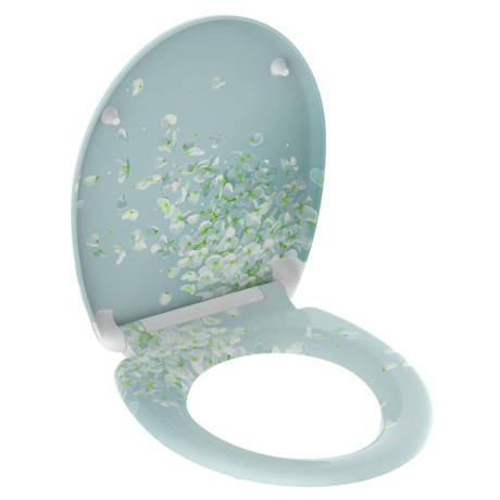 SCHÜTTE Toiletbril met soft-close quick-release FLOWER IN THE WIND afbeelding2 - 1