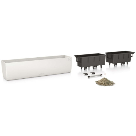 LECHUZA Plantenbak Balconera Color 80 ALL-IN-ONE wit 15680 afbeelding2 - 1