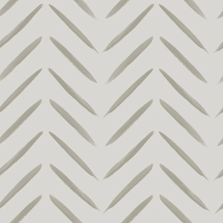 DUTCH WALLCOVERINGS Behang Chevron taupe afbeelding2 - 1