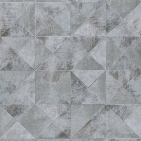 Noordwand Topchic Behang Graphic Shapes Facet metallic grijs afbeelding2 - 1