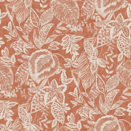 DUTCH WALLCOVERINGS Behang Mae oranje en beige afbeelding2 - 1