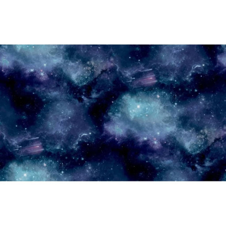Noordwand Good Vibes Behang Galaxy with Stars zwart en paars afbeelding2 - 1
