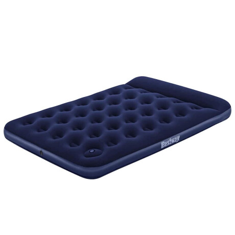 Best Way Luchtbed Blauw 191 x 137 x 28 cm Kunststof afbeelding2 - 1
