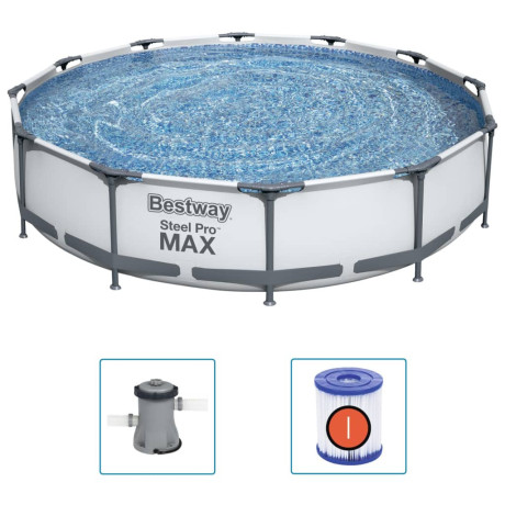 Bestway Steel Pro MAX Zwembadset 366x76 cm afbeelding2 - 1