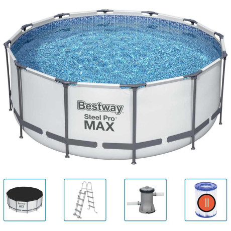 Bestway Steel Pro MAX Zwembadset rond 366x122 cm afbeelding2 - 1