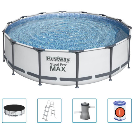 Bestway Zwembadset Steel Pro MAX 427x107 cm afbeelding2 - 1