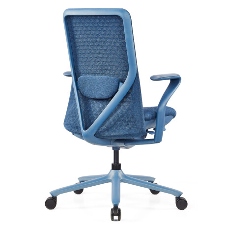 VERVIO | iF DESIGN AWARD - High end bureaustoel Blauw afbeelding2 - 1