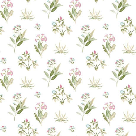 Noordwand Behang Blooming Garden 6 Flowers and Plants wit en groen afbeelding2 - 1