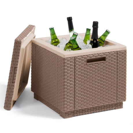 Keter Koelbox Ice Cube cappuccino 223761 afbeelding2 - 1