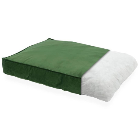 Madison Hondenkussen Velvet 80x55x15 cm groen afbeelding2 - 1