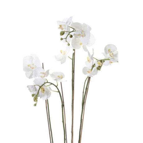 Emerald Kunstplant orchidee met mos wit 90 cm 20.355 afbeelding2 - 1