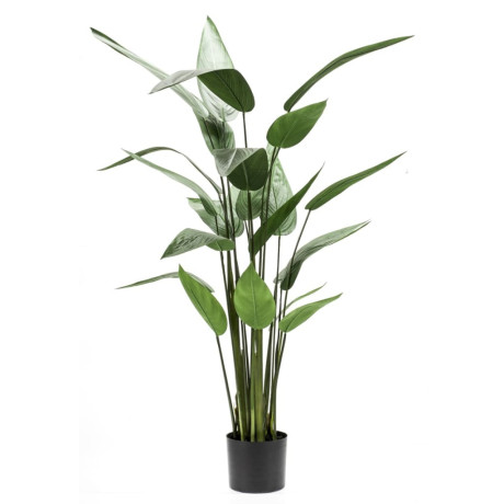 Emerald Kunstplant heliconia plant groen 125 cm 419837 afbeelding2 - 1