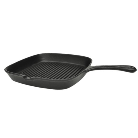 vidaXL Grillpan gietijzer 24x23 cm afbeelding2 - 1